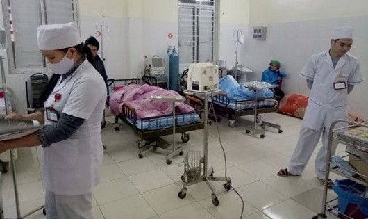 81 người nhập viện nghi ngộ độc thực phẩm sau đám cưới. Ảnh: Báo Hà Giang.