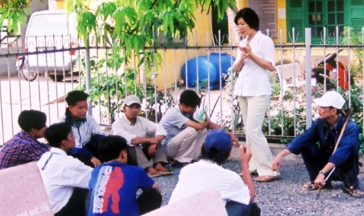 Nhóm tư vấn cai nghiện ma túy tại cộng đồng (TP.Biên Hòa, tỉnh Đồng Nai). Ảnh baodongnai.vn