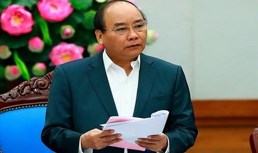 Thủ tướng Nguyễn Xuân Phúc phát biểu khai mạc phiên họp.