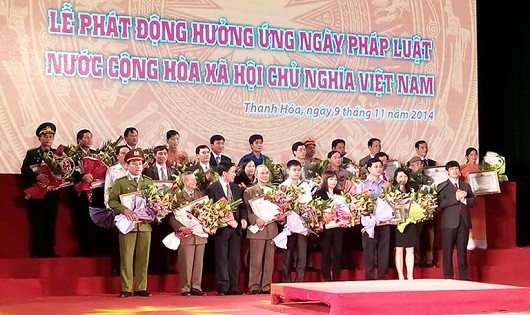 Thanh Hóa phát động hưởng ứng Ngày Pháp luật Việt Nam.