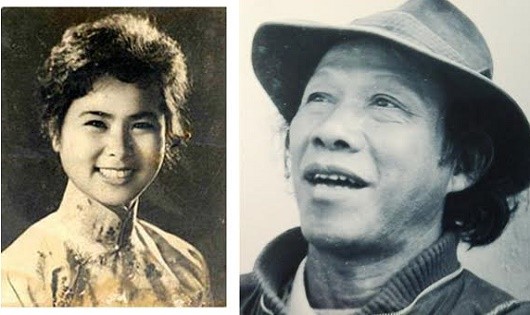 Hai cố nhà thơ Xuân Quỳnh và Thu Bồn.