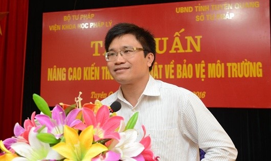 Đồng chí Nguyễn Văn Cương, Quyền Viện trưởng, Viện Khoa học pháp lý, Bộ Tư pháp