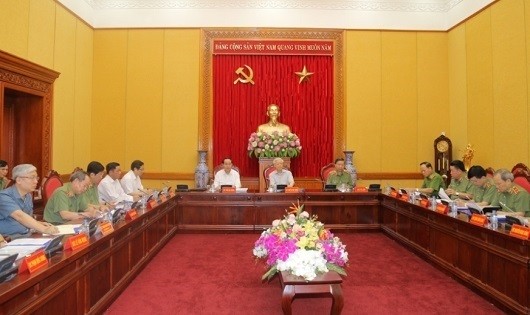 Đảng ủy Công an Trung ương tổ chức hội nghị đánh giá kết quả công tác