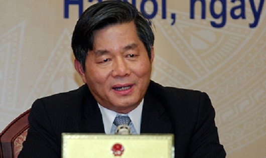 Bộ trưởng Bộ Kế hoạch và Đầu tư Bùi Quang
Vinh 