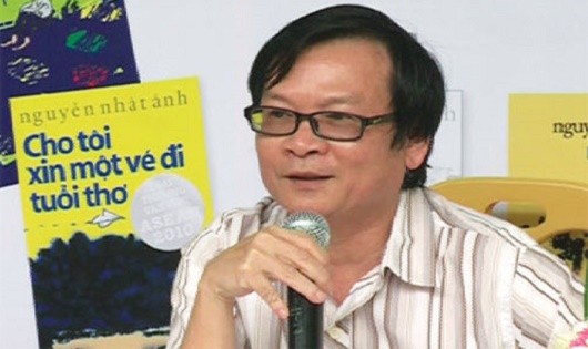 Nhà văn Nguyễn Nhật Ánh nổi tiếng với các đầu sách gắn liền với tuổi thơ (Nguồn: Internet)