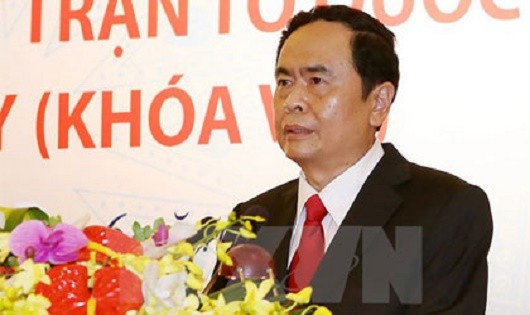 Ông Trần Thanh Mẫn - Chủ tịch Ủy ban T.Ư MTTQ Việt Nam