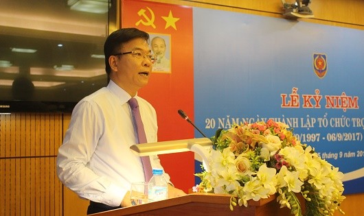 Bộ trưởng Lê Thành Long phát biểu tại lễ kỷ niệm.