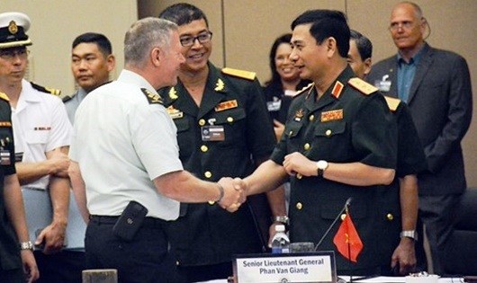 Thượng tướng Phan Văn Giang tham dự Hội nghị Tư lệnh Lực lượng Quốc phòng châu Á - Thái Bình Dương lần thứ 20 tại Canada từ ngày 4-6/9/2017.