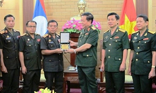  Triển khai hợp tác giữa Văn phòng Tổng cục Chính trị QĐND Việt và Lào