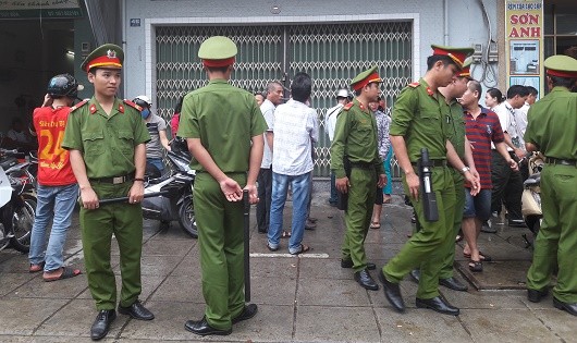 Một vụ cưỡng chế thi hành án ở Phú Yên.