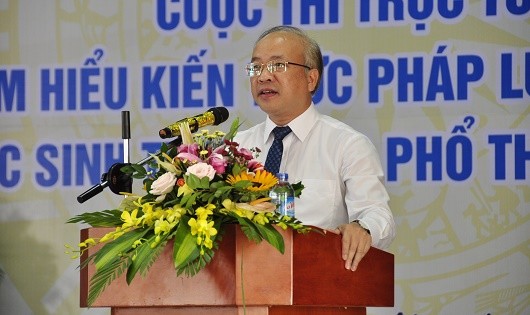 Thứ trưởng Phan Chí Hiếu phát biểu tại Lễ phát động.