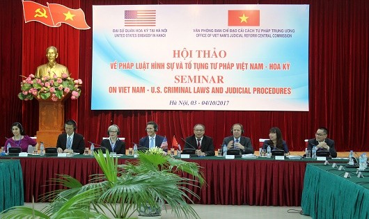 Hoa Kỳ tích cực hỗ trợ Việt Nam cải cách hệ thống tư pháp