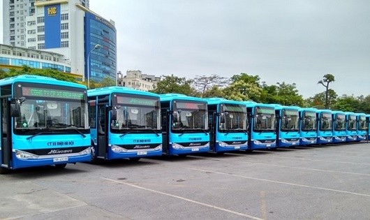 Hà Nội: Thay mới hàng loạt xe buýt chất lượng cao