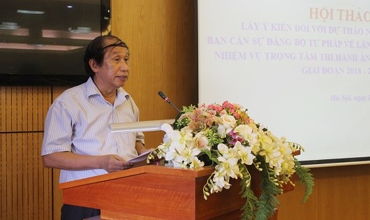 Phó Tổng cục trưởng Nguyễn Thanh Thủy phát biểu tại Hội thảo.