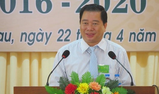 Ông Thân Đức Hưởng, Phó Chủ tịch UBND tỉnh Cà Mau.