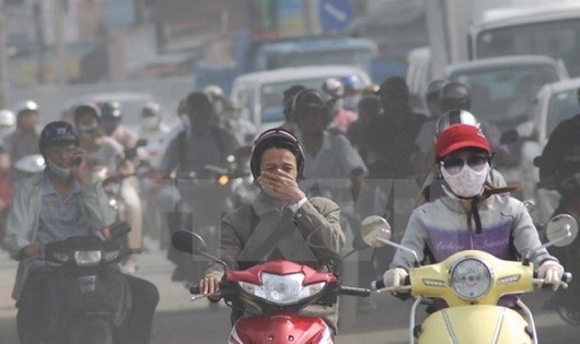 Không khí tại Hà Nội đang bị ô nhiễm.