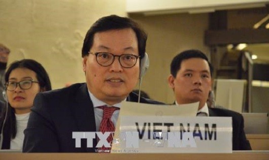 Đại sứ Dương Chí Dũng (Ảnh TTXVN)