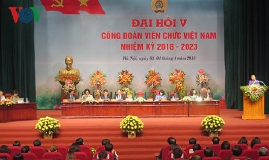 Khai mạc Đại hội Công đoàn Viên chức Việt Nam lần thứ V
