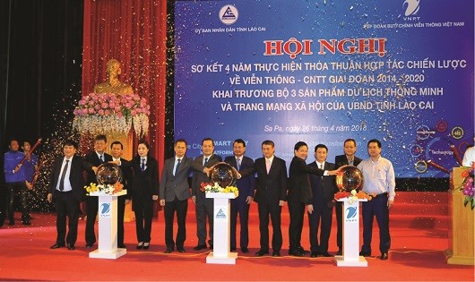 Bộ 03 sản phẩm du lịch thông minh chính thức được UBND tỉnh Lào Cai và VNPT đưa vào sử dụng.