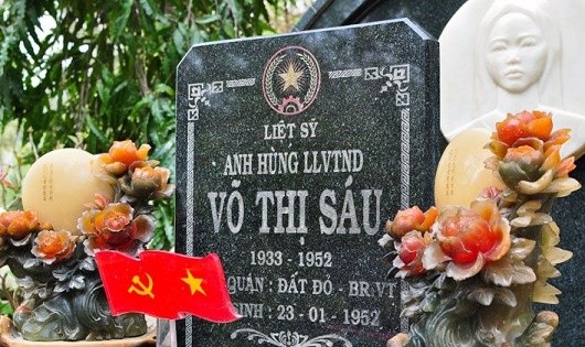 Lăng mộ chị Võ Thị Sáu