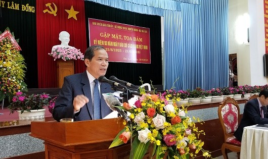 Bí thư Tỉnh ủy Lâm Đồng Nguyễn Xuân Tiến.