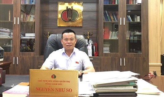 Ông Nguyễn Như So trả lời PV báo PLVN.