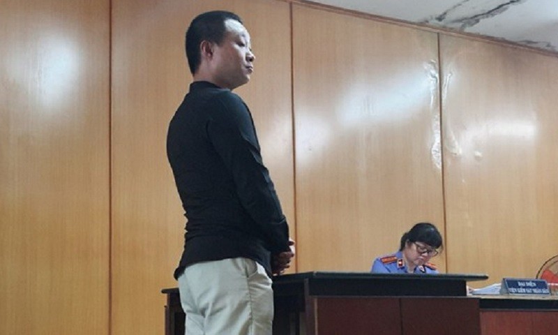 Bị cáo Choi Chang Sik tại tòa (Ảnh: thanhnien.vn)