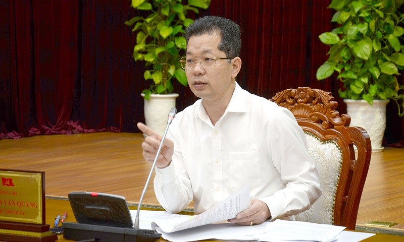 Bí thư Thành ủy Đà Nẵng Nguyễn Văn Quảng.