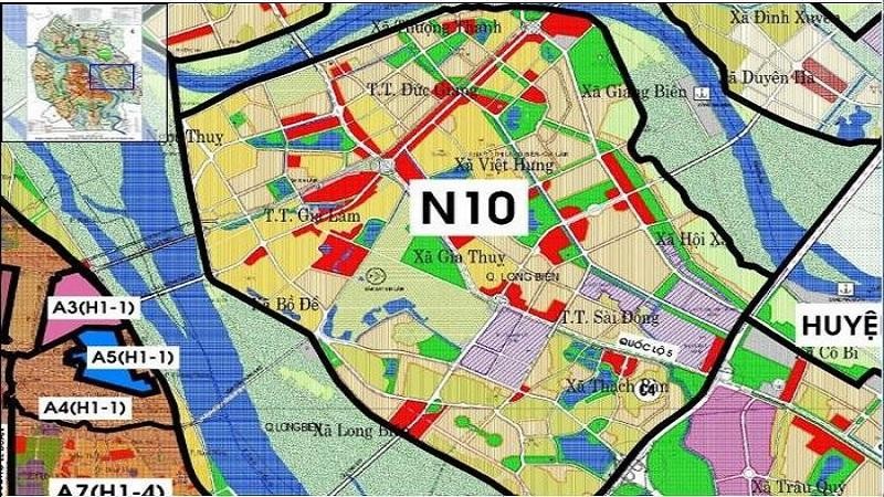 Hà Nội sẽ điều chỉnh cục bộ Quy hoạch chung Thủ đô tại quy hoạch phân khu N10.
