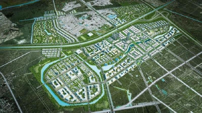 Khu đô thị mở rộng thị trấn Chờ tại huyện Yên Phong, tỉnh Bắc Ninh sẽ giảm gần 12ha sau điều chỉnh. Ảnh minh họa.