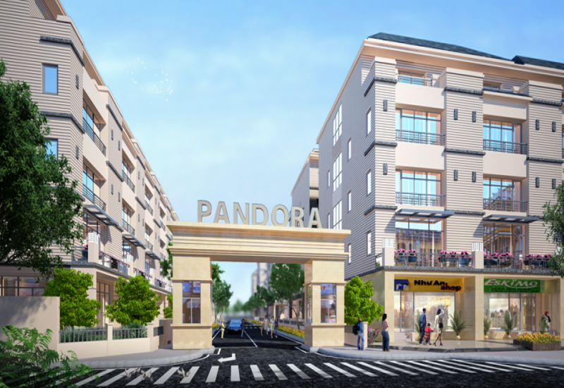 Dự án Tổ hợp công trình hỗn hợp Pandora ở Triều Khúc (Ảnh từ internet)
