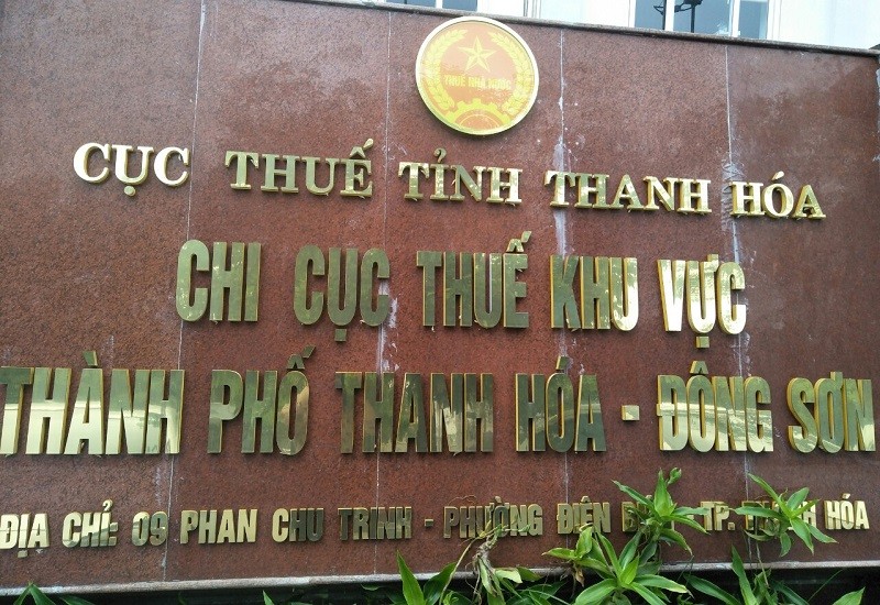 Cơ quan này giao cho Chi cục Thuế khu vực TP Thanh Hóa - Đông Sơn chủ trì.