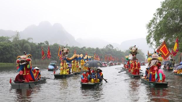 Ninh Bình: Rộn ràng không khí lễ hội Tràng An năm 2022