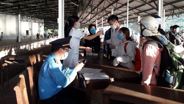 Kiểm tra tại chốt huyện Phú Lộc