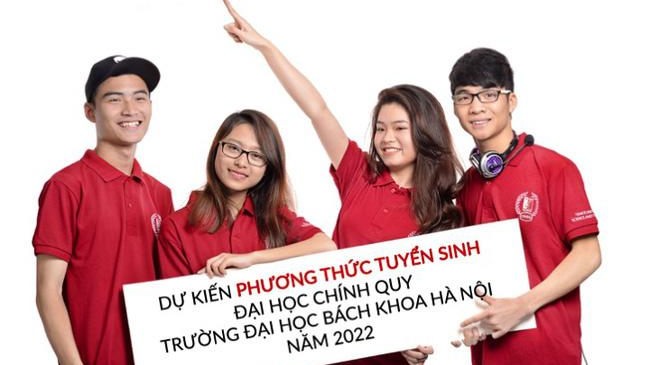 Trường ĐH Bách khoa Hà Nội công bố dự kiến phương thức tuyển sinh năm 2022. Ảnh: HUST