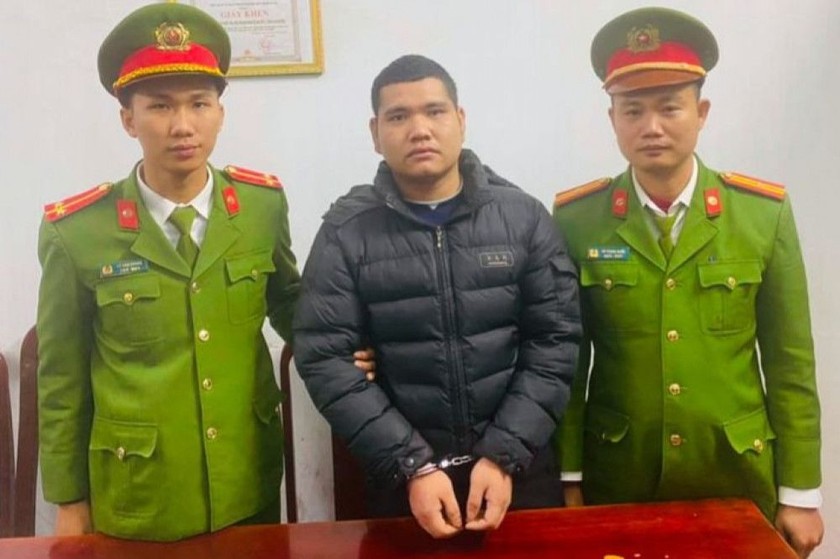 Đối tượng Nguyễn Hoàng Huy bị bắt giữ. Ảnh: CACC