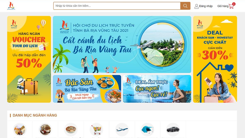 Bà Rịa-Vũng Tàu ra mắt sàn thương mại điện tử du lịch