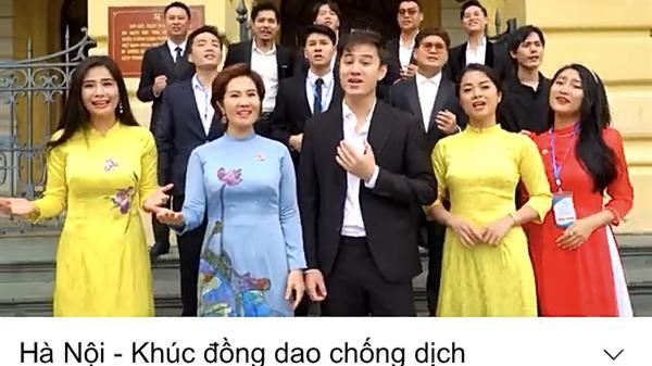 MV Hà Nội - Khúc đồng dao chống dịch của tập thể nghệ sĩ Nhà hát Tuổi trẻ được trao giải Nhất của cuộc thi