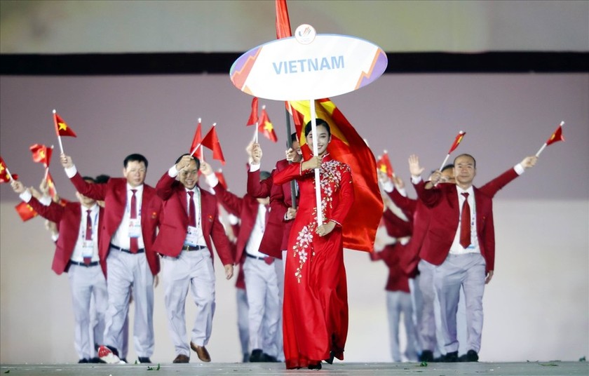 Đoàn Việt Nam tham dự 39 môn thể thao tại SEA Games 32. Ảnh minh họa. Nguồn Internet.