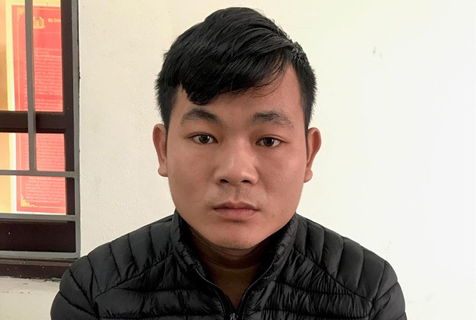 Trương Văn Tâm thời điểm bị bắt giữ