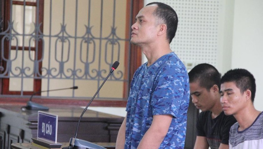 Bị cáo Nguyễn Văn Cóng tại tòa