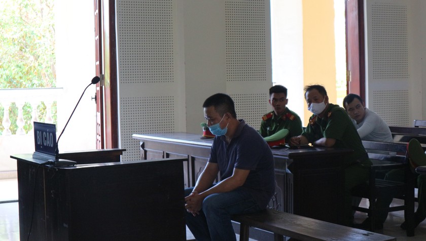 Bị cáo Phạm Văn Đào tại tòa