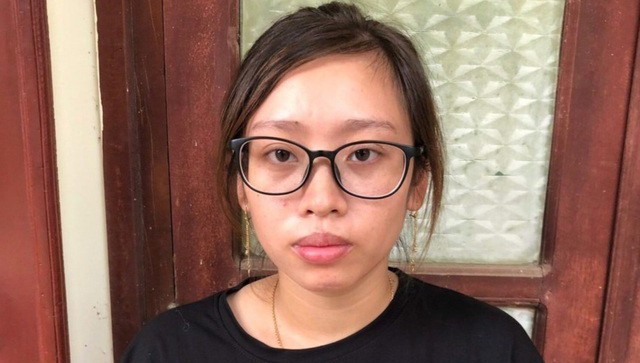 Trần Thị Ngọc tại cơ quan điều tra