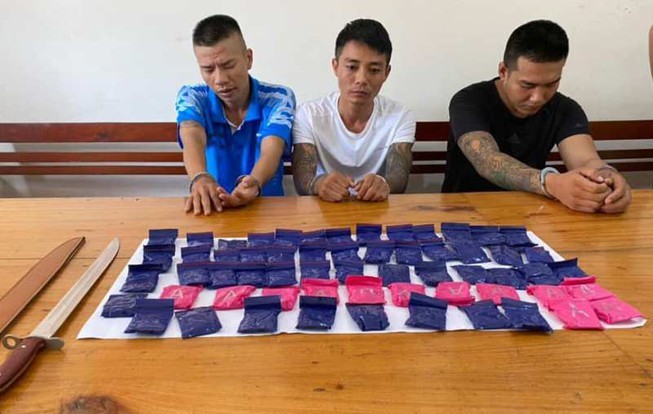 3 người quê Quảng Bình bị bắt cùng với tang vật