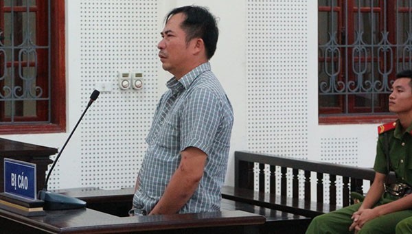 Bị cáo Nguyễn Trung Kiên