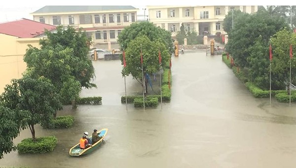 Để đảm bảo an toàn nhiều trường ở Nghệ An cho học sinh nghỉ học (ảnh minh họa)