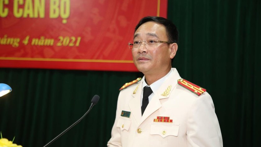 Đại tá Phạm Thế Tùng - tân Giám đốc Công an Nghệ An.