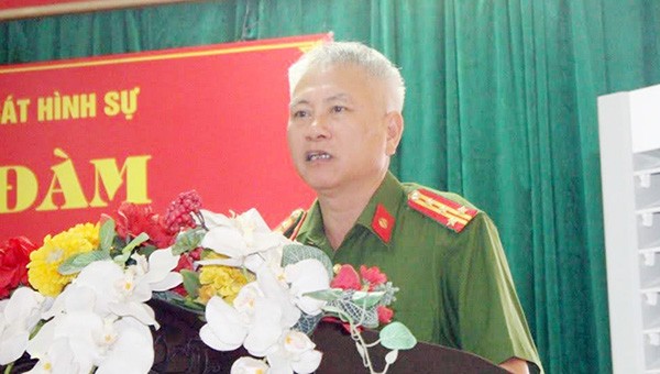Đại tá Phạm Hoài Nam (ảnh báo CAND)