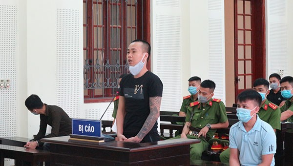 Ba bị cáo Nguyễn Xuân Trung, Cao Tiến Sơn, Thò Bá Mài lĩnh án tử hình.