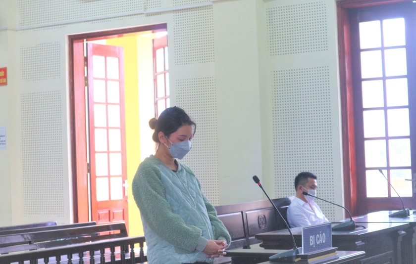 Bị cáo Hồ Khánh Ly tại phiên tòa